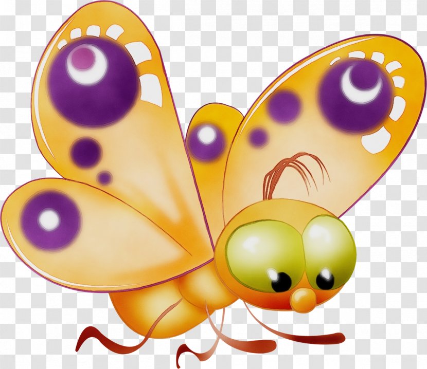 Watercolor Butterfly Background - Brushfooted Wing Transparent PNG