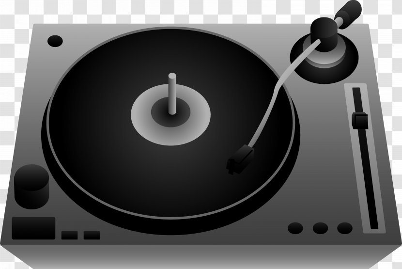 Phonograph Disc Jockey Turntablism Clip Art - Watercolor - Record Player Cliparts Transparent PNG