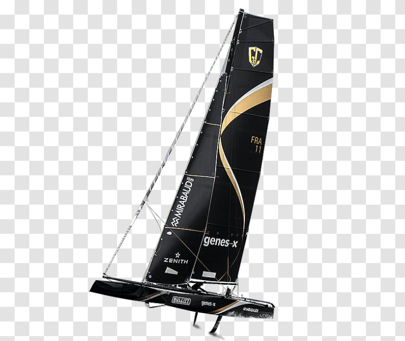 Sailing Keelboat Scow - Sail Transparent PNG