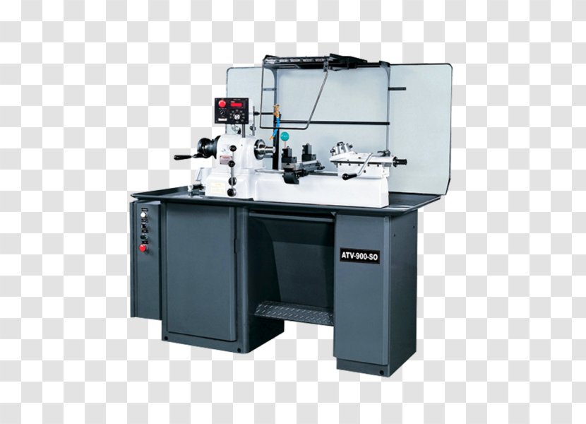 Toolroom Metal Lathe Turning Machine - Computer Numerical Control - Cylindrical Grinder Transparent PNG
