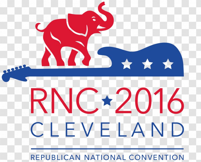 2016 Republican National Convention 2012 Cleveland Democratic Committee - Brand - Donald Trump Transparent PNG