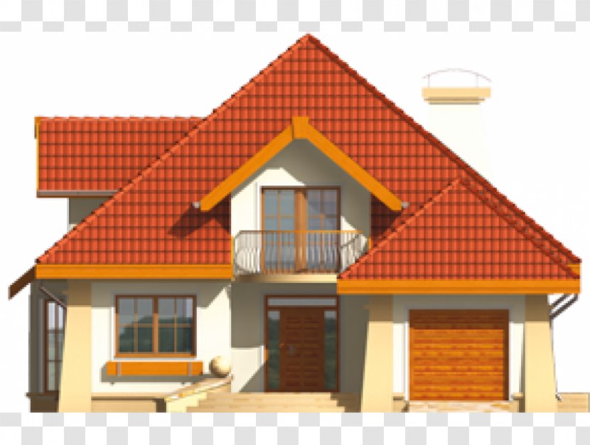 House Roof Facade Garage Cottage - Real Estate Transparent PNG