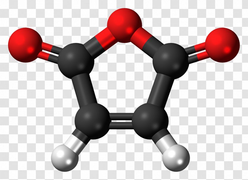 Maleic Anhydride Organic Acid Molecule Molecular Model Transparent PNG