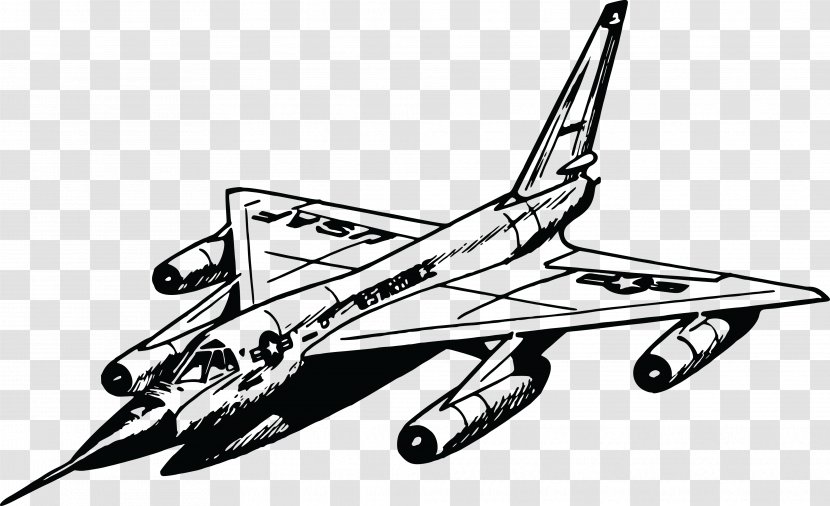 Airplane Military Aircraft Fighter Jet - Triangle Transparent PNG