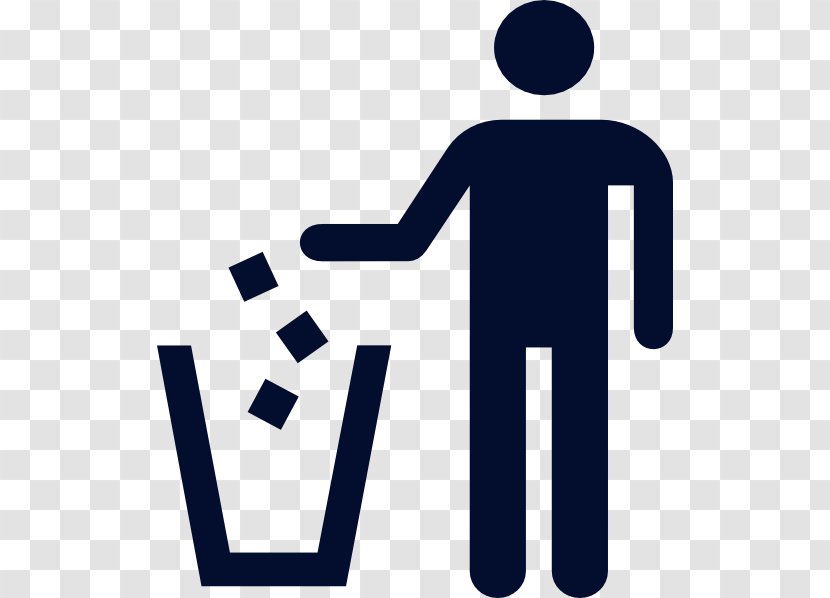 Litter No Symbol Clip Art - Rubbish Bins Waste Paper Baskets - Trash Guy Cliparts Transparent PNG