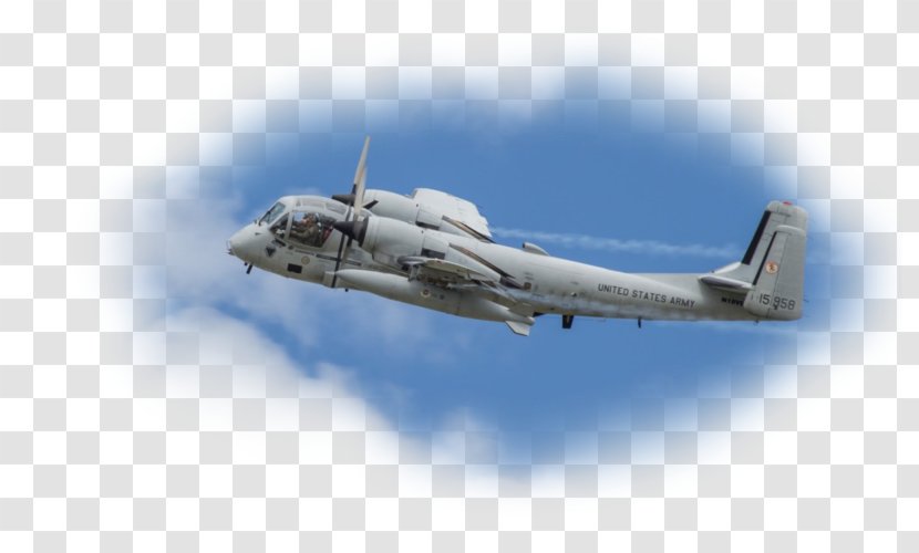 Grumman OV-1 Mohawk Propeller Airplane Aircraft North American Rockwell OV-10 Bronco - Air Force Transparent PNG