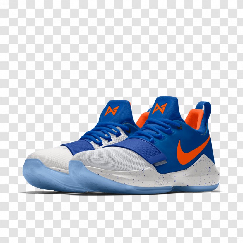 Oklahoma City Thunder Nike Indiana Pacers Shoe Sneakers - 201718 Nba Season - Paul George Transparent PNG