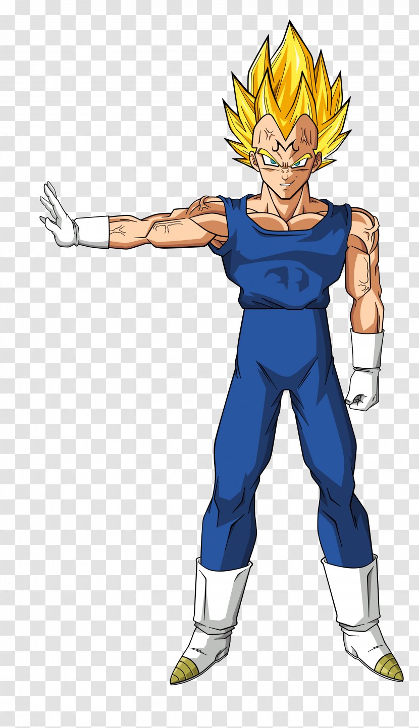 Vegeta Majin Buu Goku Dragon Ball Z Dokkan Battle Xenoverse - Costume Design Transparent PNG