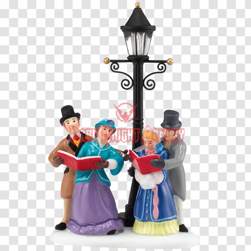 A Christmas Carol Victorian Era Village Department 56 Figurine - Candle Holder - Lamplight Transparent PNG