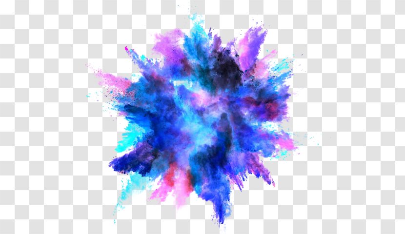 Color Dust Explosion Powder Transparent PNG