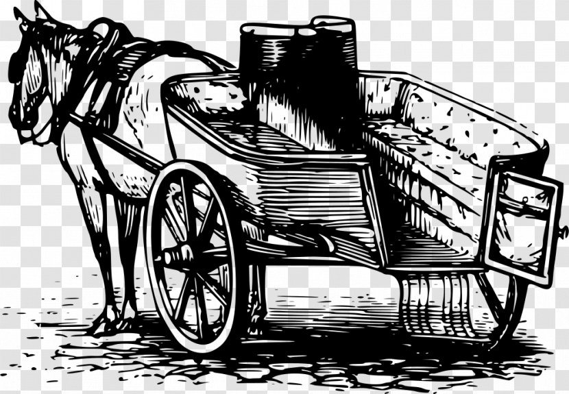 Horse-drawn Vehicle Jaunting Car Carriage - Cart - Horse Transparent PNG