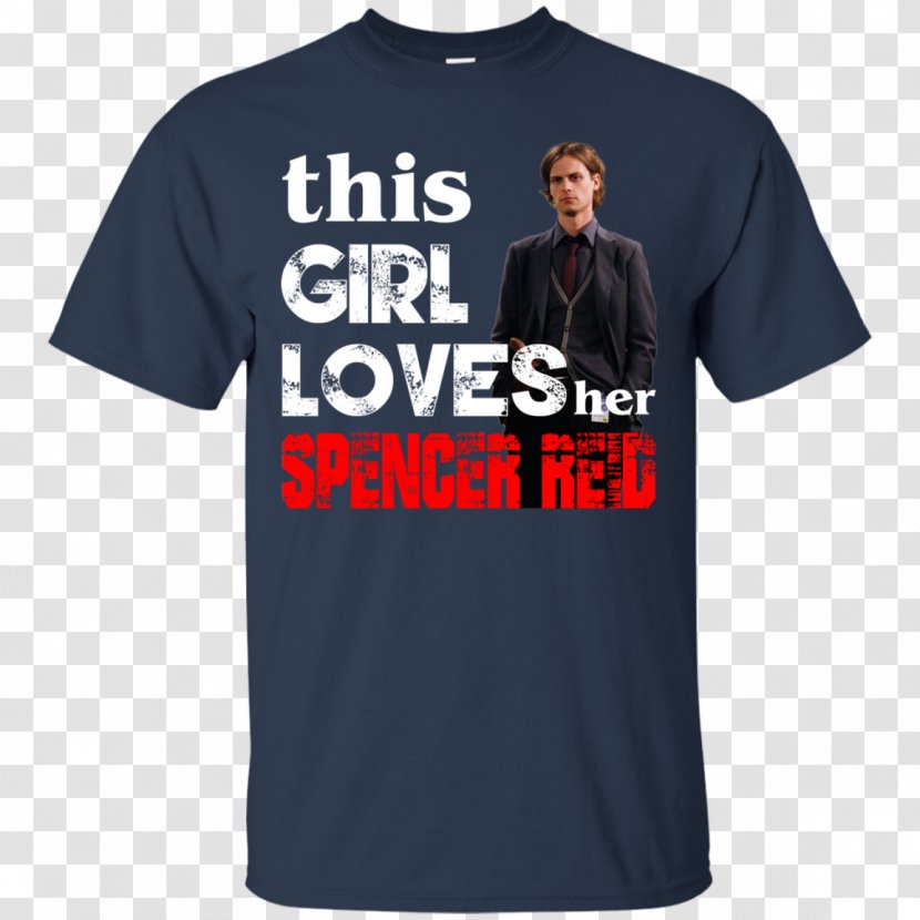 T-shirt Spencer Reid Hoodie Sleeve Transparent PNG