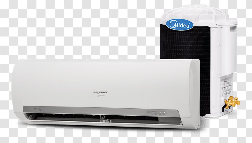 Springer Midea Split Frio 12.000 BTU Sistema Air Conditioning - The Wall Transparent PNG