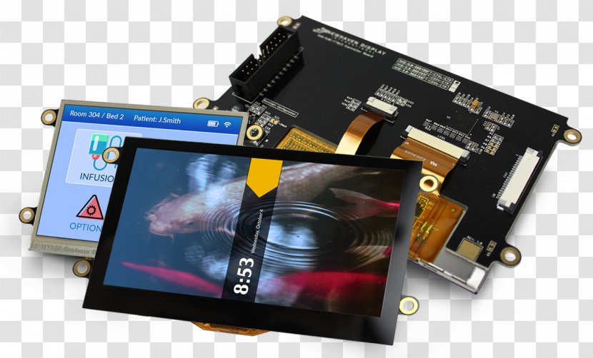 Electronics Integrated Circuits & Chips FTDI Liquid-crystal Display Thin-film Transistor - Computer Hardware - Newhaven Transparent PNG