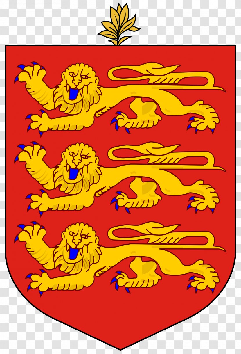 Bailiwick Of Guernsey Jersey Coat Arms - Flag And Normandy - England Transparent PNG