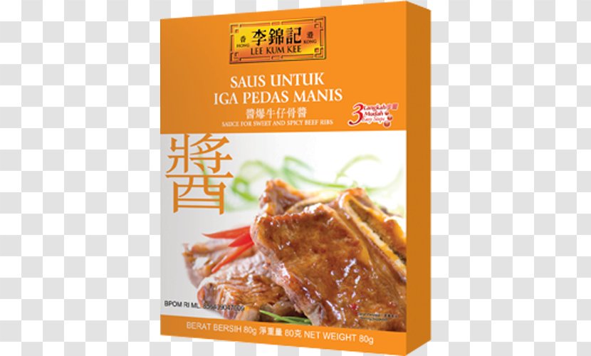 Lee Kum Kee Flavor Cream Sauce Recipe - Pedas Transparent PNG