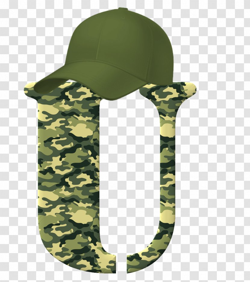 Military Camouflage War Personnel - Alphabet Transparent PNG