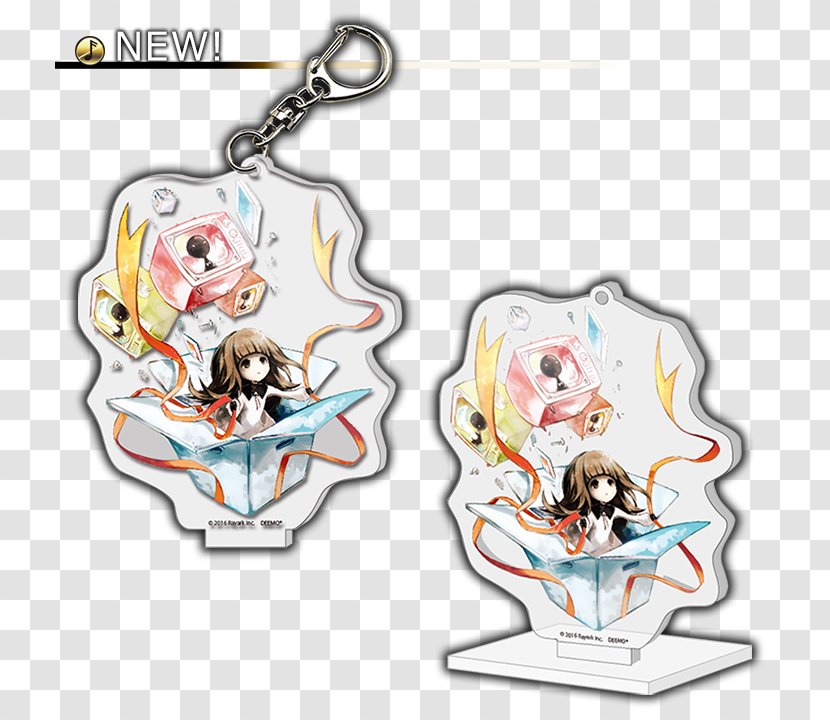 Deemo Key Chains Body Jewellery Cartoon Keychain Access - Fictional Character Transparent PNG