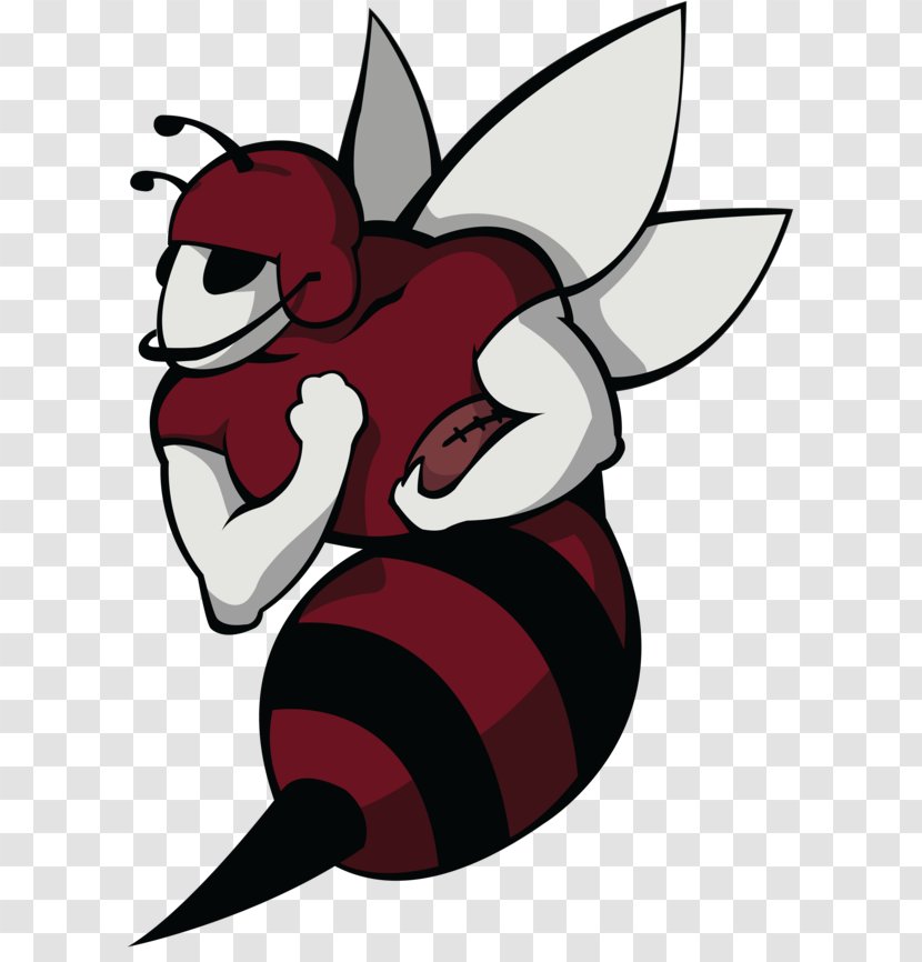 İTÜ Hornets Istanbul Technical University Charlotte Design Logo - Cartoon - Hornet Mascot Football Transparent PNG