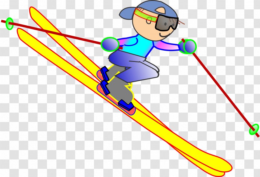 Freeskiing Alpine Skiing Clip Art - Ski - Funny Cliparts Transparent PNG