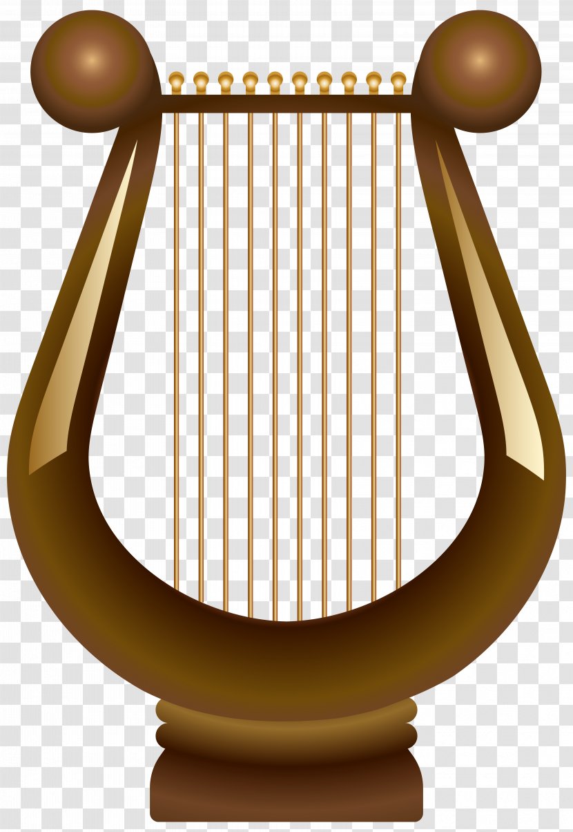 Celtic Harp Lyre Clip Art - Frame - Cliparts Transparent PNG