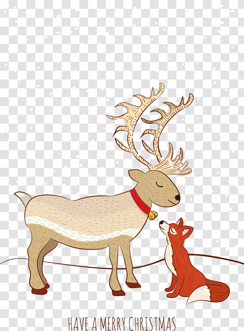 Christmas Santa Claus Computer File - Ornament - Vector Elk Transparent PNG