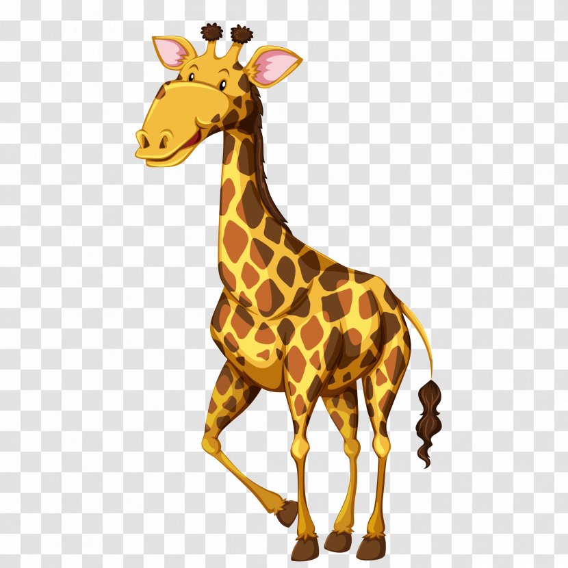 Giraffe Hippopotamus Clip Art Transparent PNG