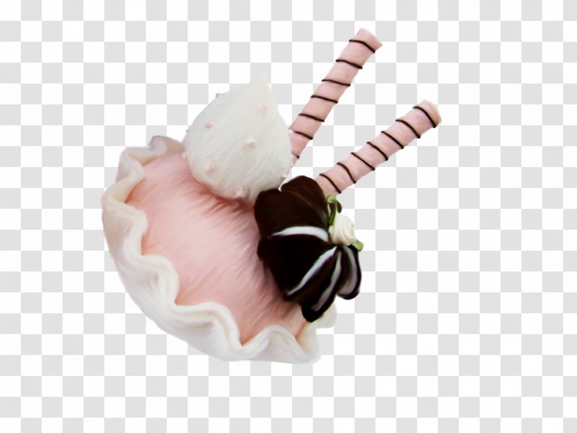Ice Cream Birthday Cake Chocolate Dessert - Pretty Pink Sweets Transparent PNG