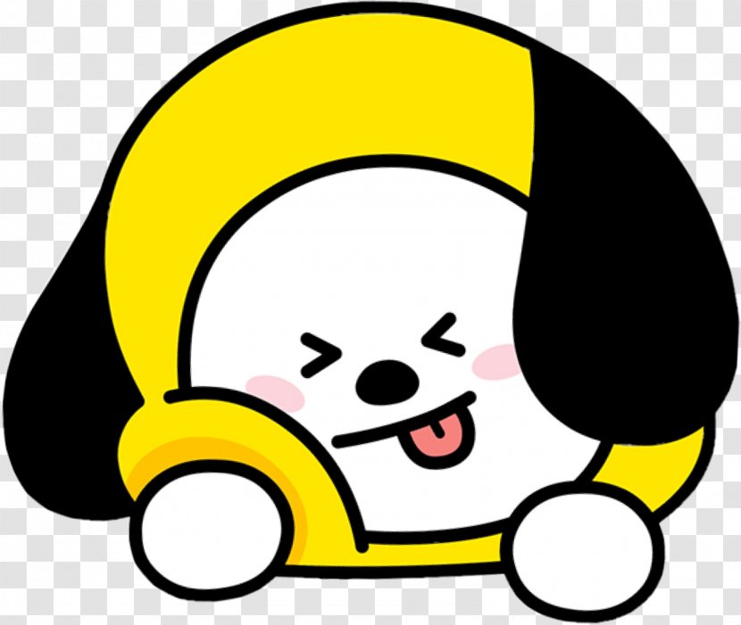 BTS Line Friends Clip Art K-pop - Mode Of Transport - Chimmy Poster Transparent PNG