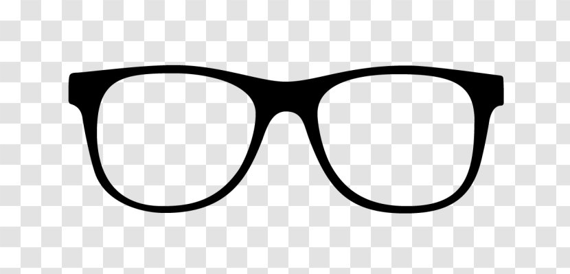 Ray-Ban Sunglasses Ray Ban Eyeglasses Clearly - Black Transparent PNG