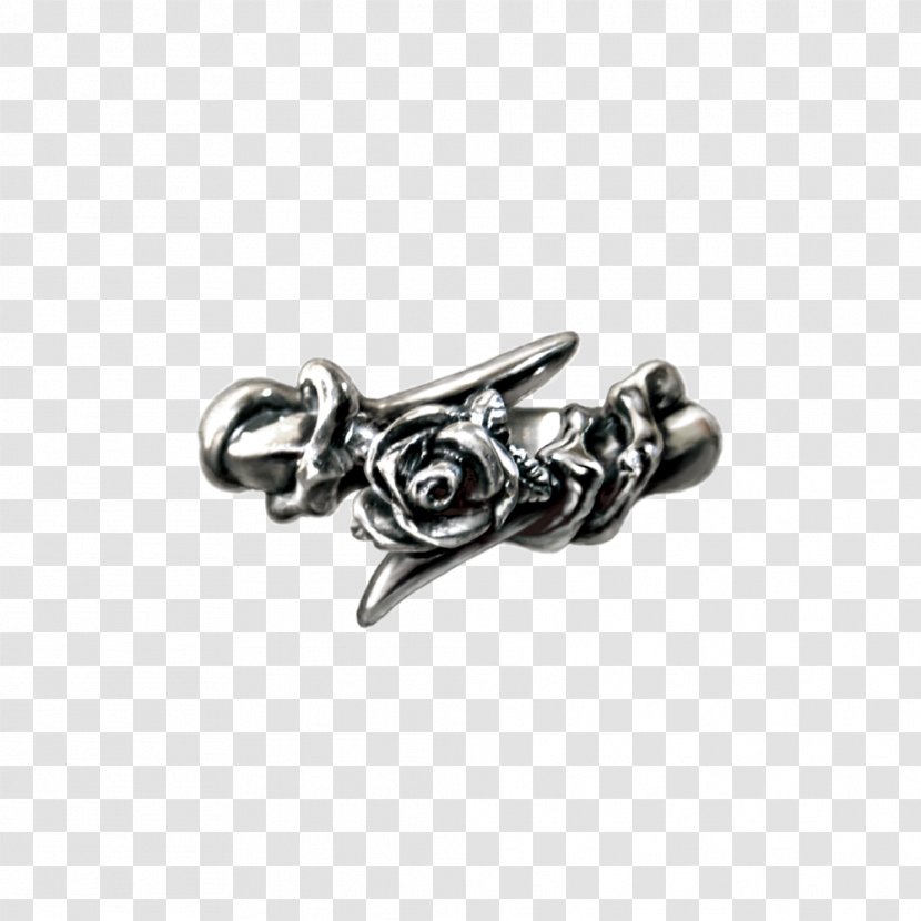 Silver Cufflink Body Jewellery - Fashion Accessory Transparent PNG