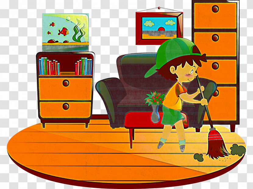 Cartoon Play Furniture Table Transparent PNG