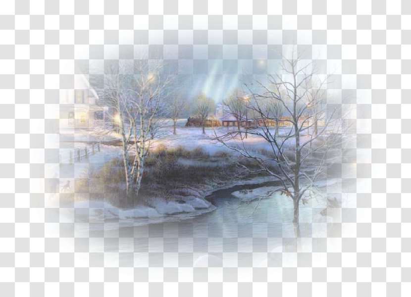 Desktop Wallpaper High-definition Television Snow Display Resolution Widescreen - Tree - Inverno Transparent PNG