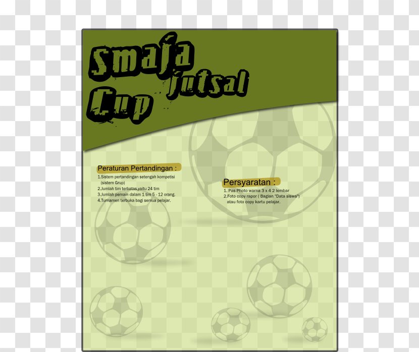Paper Brochure Futsal Pamphlet - Brosur Transparent PNG