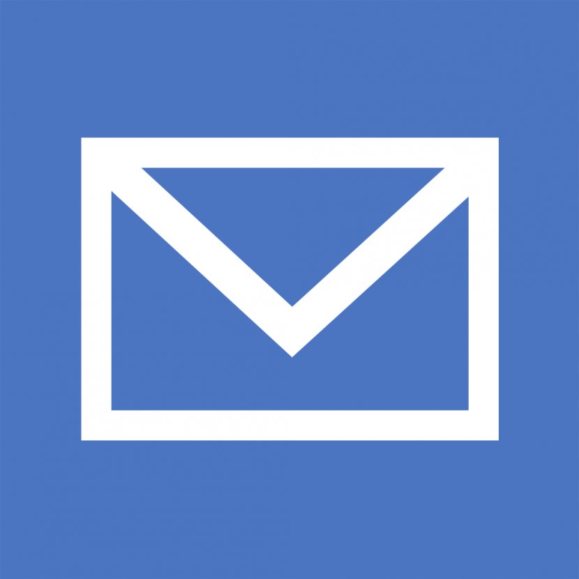 Outlook.com Email Simple Mail Transfer Protocol Yahoo! - Blue - Gmail Transparent PNG