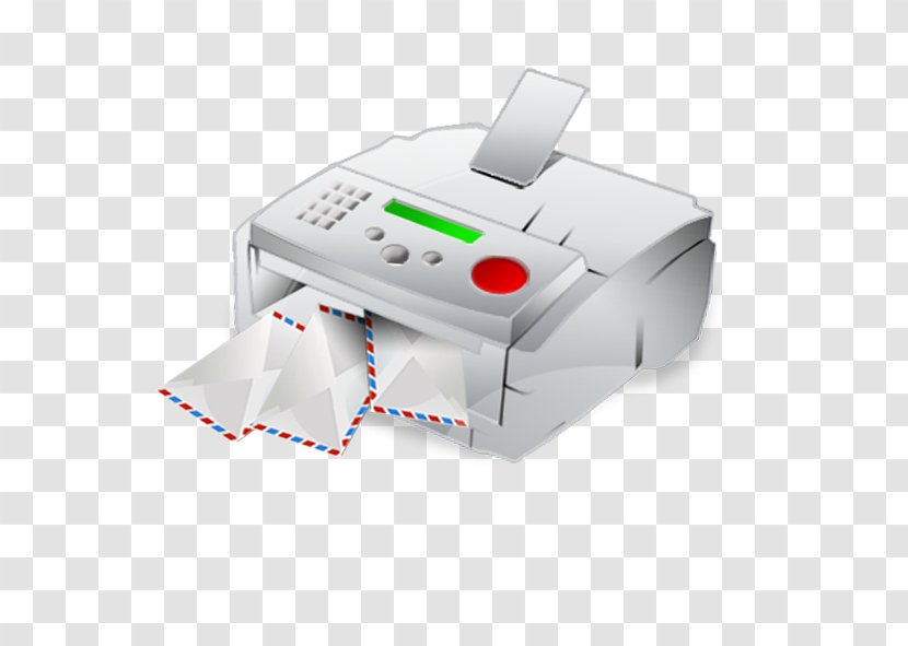 Laser Printing Fax Printer Icon - Printer,fax Machine Transparent PNG