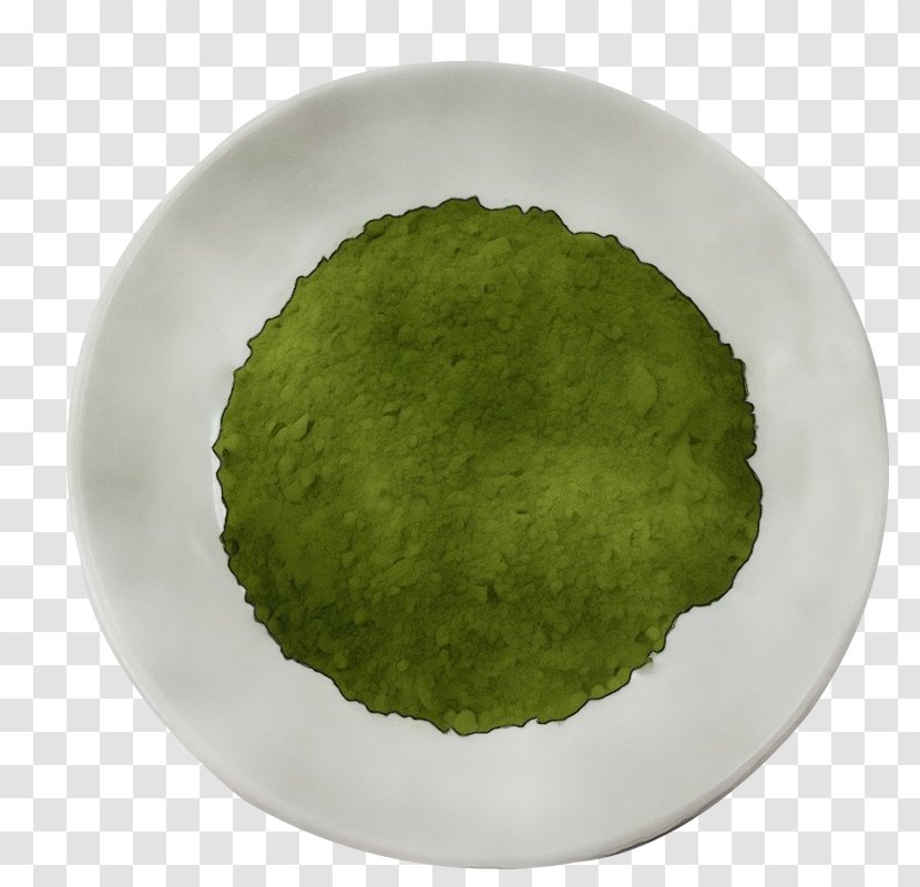 Green Plate Dishware Leaf Food - Cuisine - Dish Plant Transparent PNG