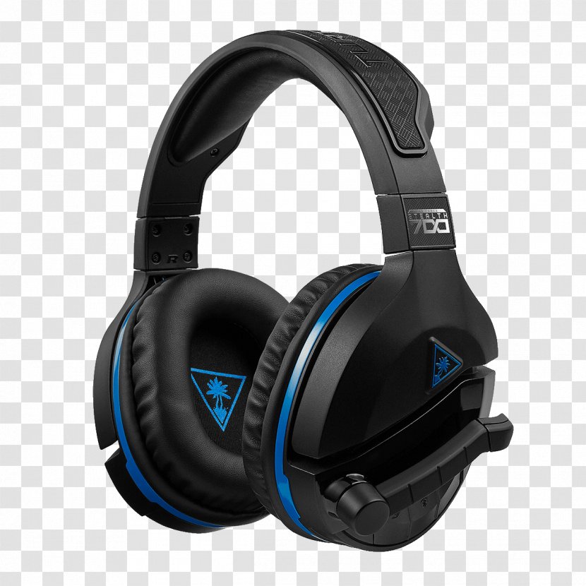 PlayStation 4 Pro Turtle Beach Ear Force Stealth 700 Headset Corporation Surround Sound - Playstation - Headphones Transparent PNG