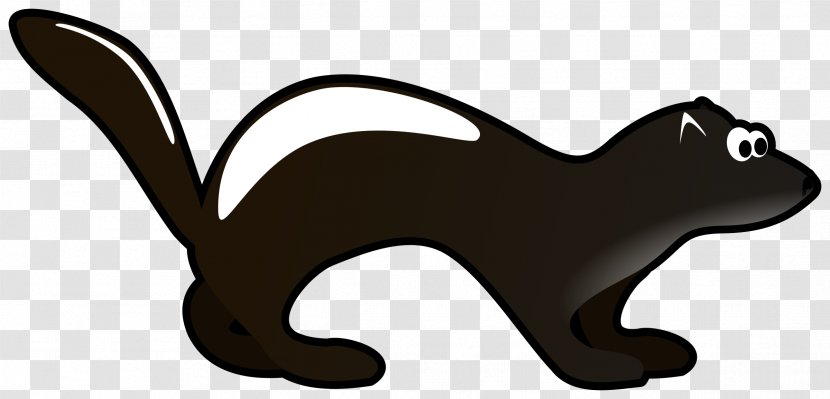 Clip Art - Cat - Black Transparent PNG