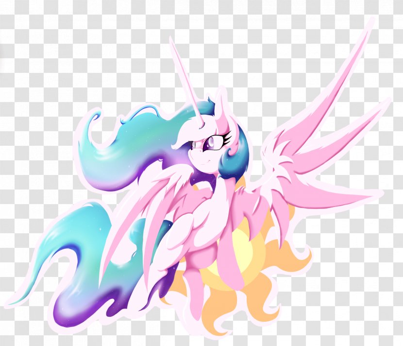 Princess Celestia Pony Twilight Sparkle Luna Cadance - Tree - Flying Nymph Transparent PNG