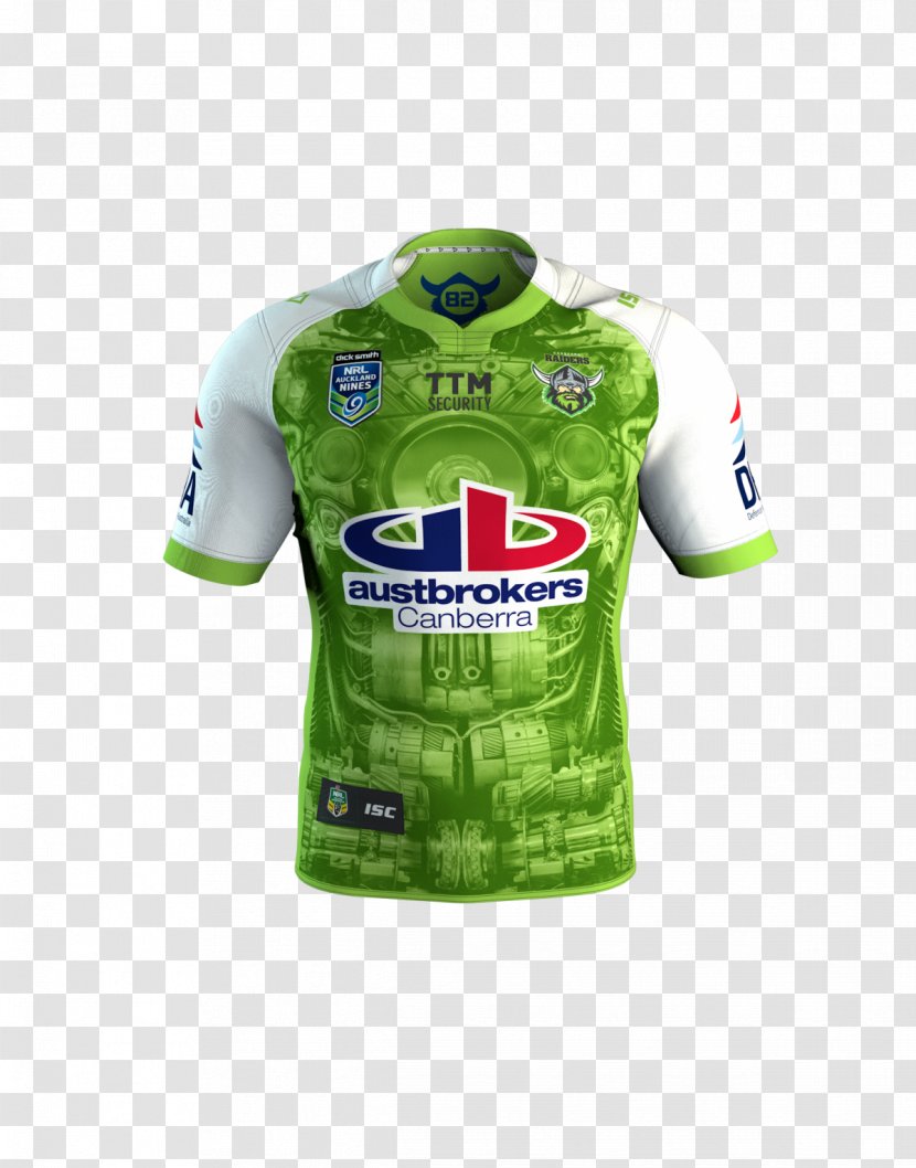 Jersey National Rugby League Canberra Raiders 2016 NRL Auckland Nines St. George Illawarra Dragons - Parramatta Eels Transparent PNG