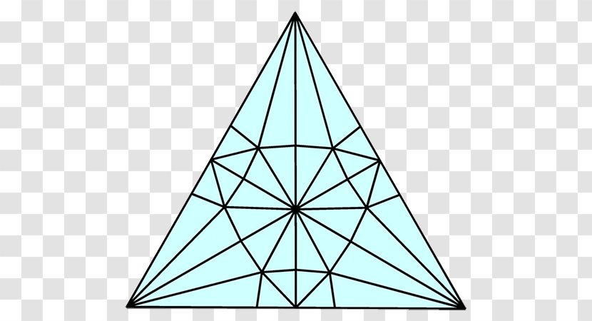 Barycentric Subdivision Triangle Symmetry Self-similarity Fractal - Sierpinski - Geometry Transparent PNG