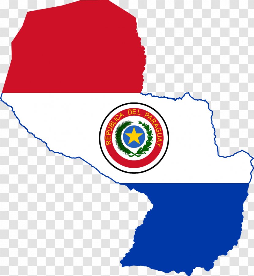 Flag Of Paraguay River Map Transparent PNG