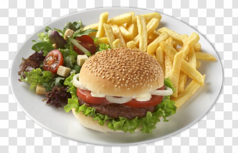 French Fries Cheeseburger Hamburger Veggie Burger Whopper - Chivito - Cheese Transparent PNG