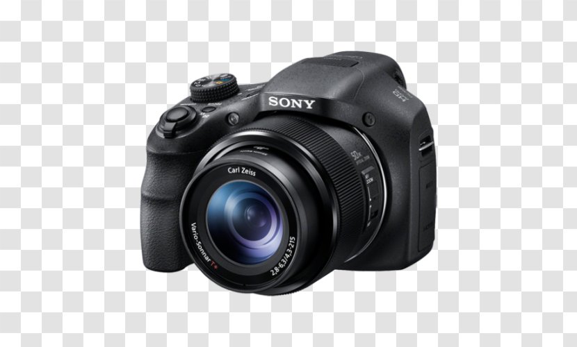Sony Cyber-shot DSC-HX400V DSC-HX350 α 索尼 Camera - Lens Transparent PNG