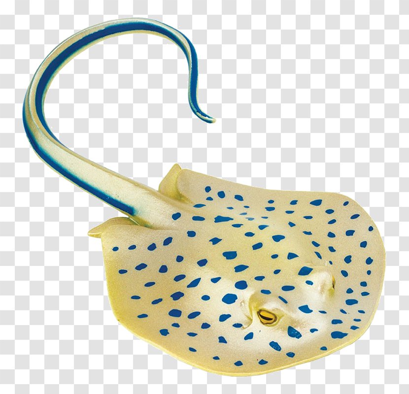 Bluespotted Ribbontail Ray Safari Ltd Batoidea Manta Spotted Eagle - Toy Transparent PNG