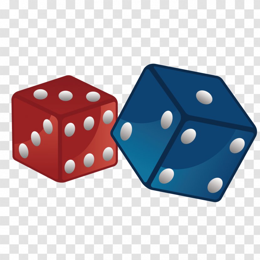 Dice Euclidean Vector - Tabletop Game - Stereo Transparent PNG