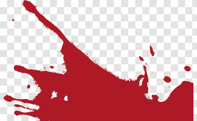 Light Red - Cartoon - Blood Stains Transparent PNG