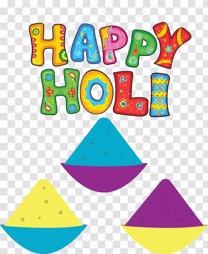 Happy Holi Transparent PNG