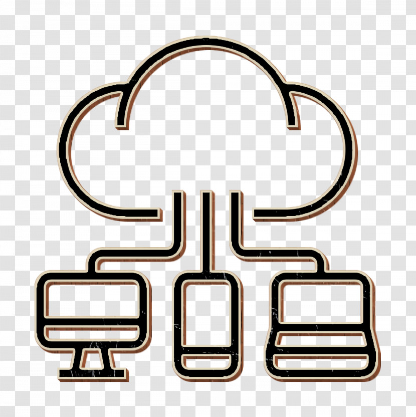 Technologies Disruption Icon Cloud Icon Transparent PNG